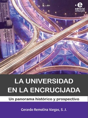 cover image of La universidad en la encrucijada
